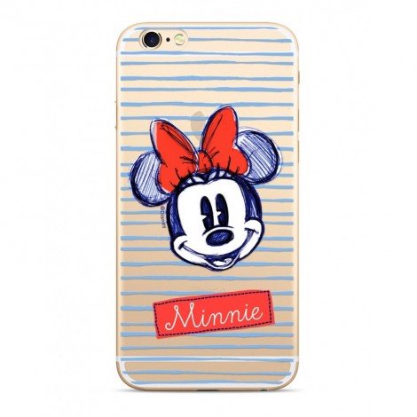 Zadni kryt Disney Minnie 011 pre Apple iPhone X / Xs, transprent