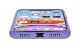Silikonové pouzdro CellularLine SENSATION pro Apple iPhone 11, fialová