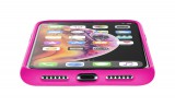 Silikonové pouzdro CellularLine SENSATION pro Apple iPhone XS Max, růžový neon