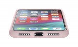 Silikonové pouzdro CellularLine SENSATION pro Apple iPhone XS Max, starorůžová