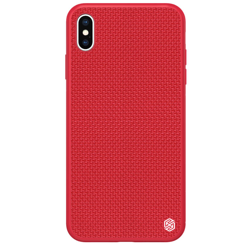 Zadní kryt Nillkin Textured Hard Case pro Apple iPhone X/XS, červená