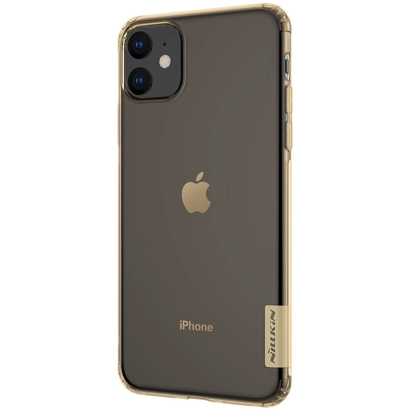 Silikonové pouzdro Nillkin Nature pro Apple iPhone 11, tawny