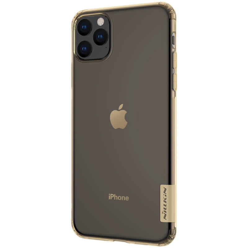 Silikonové pouzdro Nillkin Nature pro Apple iPhone 11 Pro, tawny