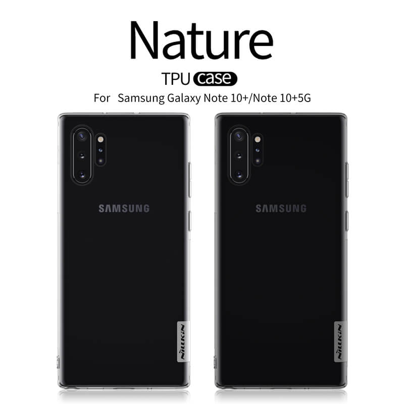Silikonové pouzdro Nillkin Nature pro Samsung Galaxy Note 10 Plus, grey