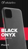 Zadný kryt CellularLine Elemento Black Onyx pre Apple iPhone 11