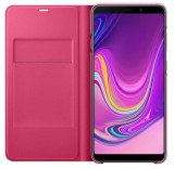 Flipové puzdro Samsung Wallet pre Samsung Galaxy A9 2018, pink