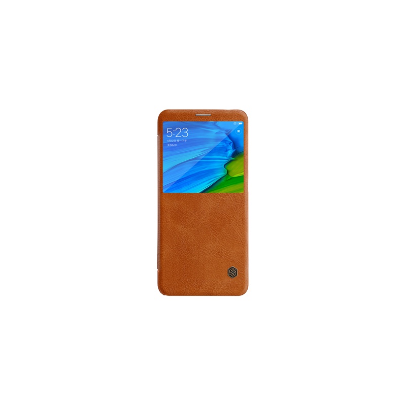Nillkin Qin S-View flipové pouzdro pro Xiaomi Redmi Note 5, brown