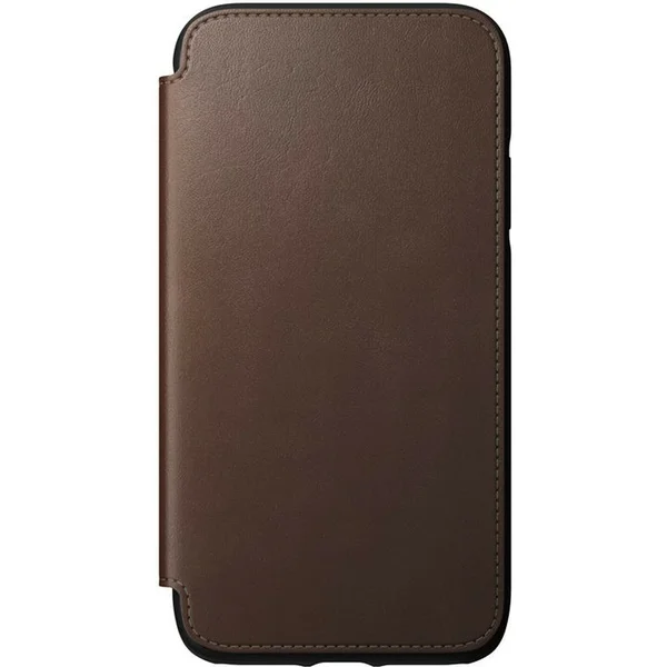 Flipové pouzdro Nomad Folio Leather case pro Apple iPhone 11 Pro, hnědá
