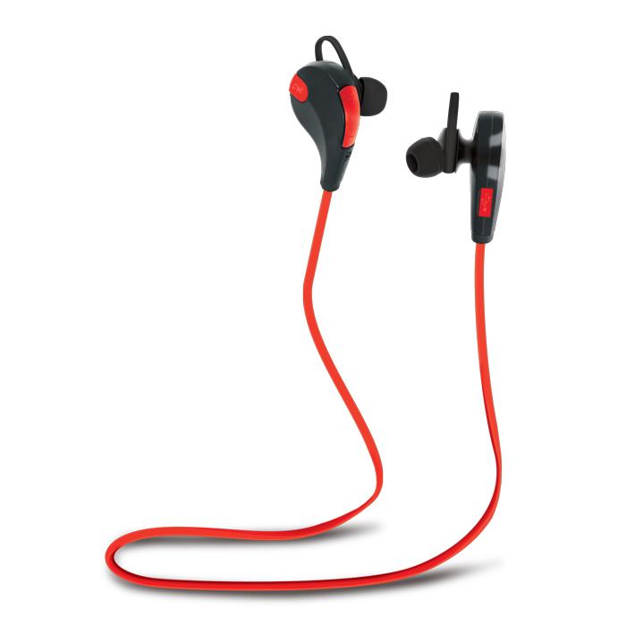 Bluetooth sluchátka Forever BSH-100 čierna / červená
