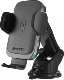 Držák pro mobilní telefon do auta Evolveo Chargee CarWL15 s 15W bezdrátovou nabíječkou
