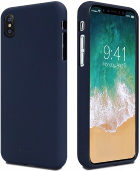 Puzdro Mercury Soft Feeling pre Samsung Galaxy Note 10, midnight blue