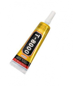 Lepidlo na inštaláciu displeja T-8000 Transparent 15ml