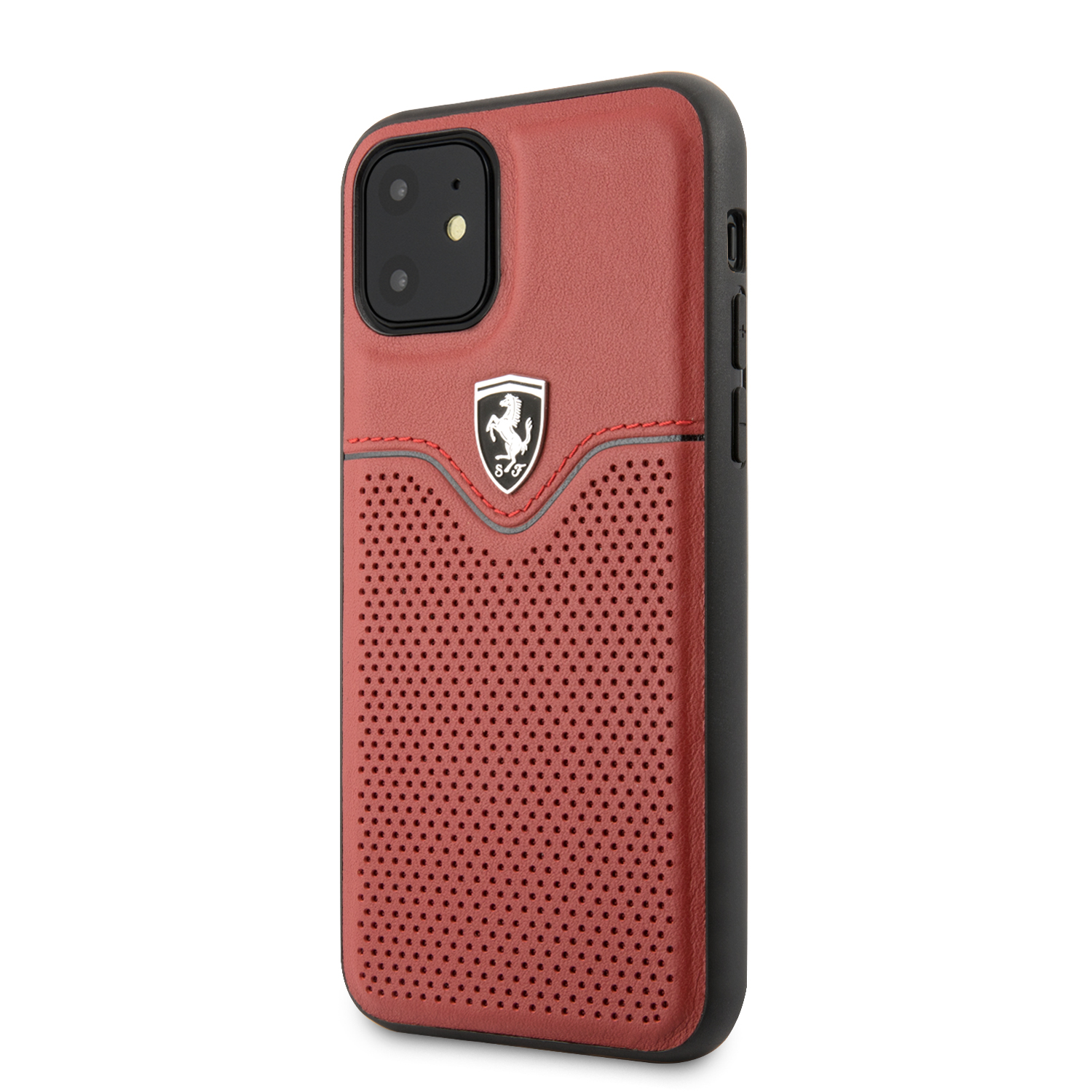 Ferrari Victory Zadní kryt FEOVEHCN61RE pro Apple iPhone 11 red