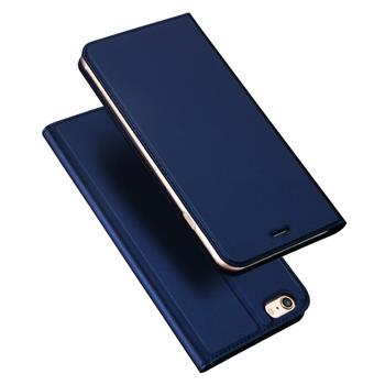 Flipové pouzdro Dux Ducis Skin pro Xiaomi Redmi Note 8 Pro, tmavě modrá