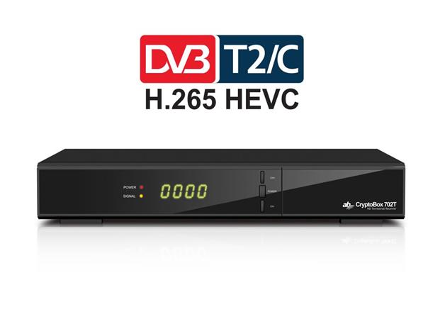 AB CryptoBox 702T HD / Full HD DVB-T2 přijímač  / USB