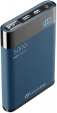 Kompaktní powerbanka Cellularline FreePower Manta HD 5000 mAh modrá
