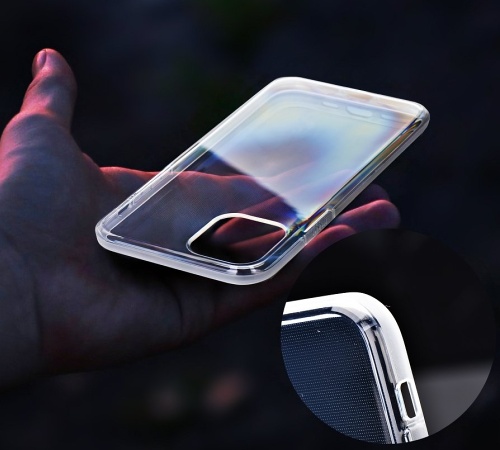 Silikonové pouzdro 2mm pro Apple iPhone 11 Pro Max, čirý