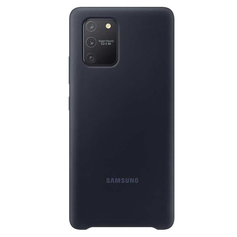 Silikonové pouzdro Silicone Cover EF-PG770TBEGEU pro Samsung Galaxy S10 Lite, černá