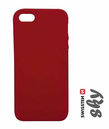 Pouzdro Swissten Sky pro Apple iPhone 6/6S, červená