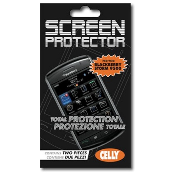 Screen protector CELLY pro displej BlackBerry Storm 9500, Bal. 2 ks