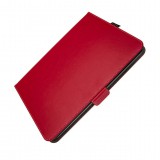 FIXED Novel pouzdro pro 10.1" tablety se stojánkem a kapsou, červené