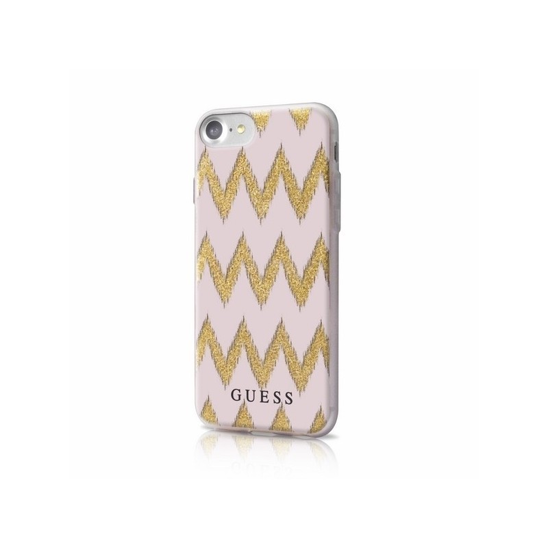 Guess 3D Effect GUHCP7CGPI silikonový zadní kryt pro Apple iPhone 7/8/SE 2020, rose 