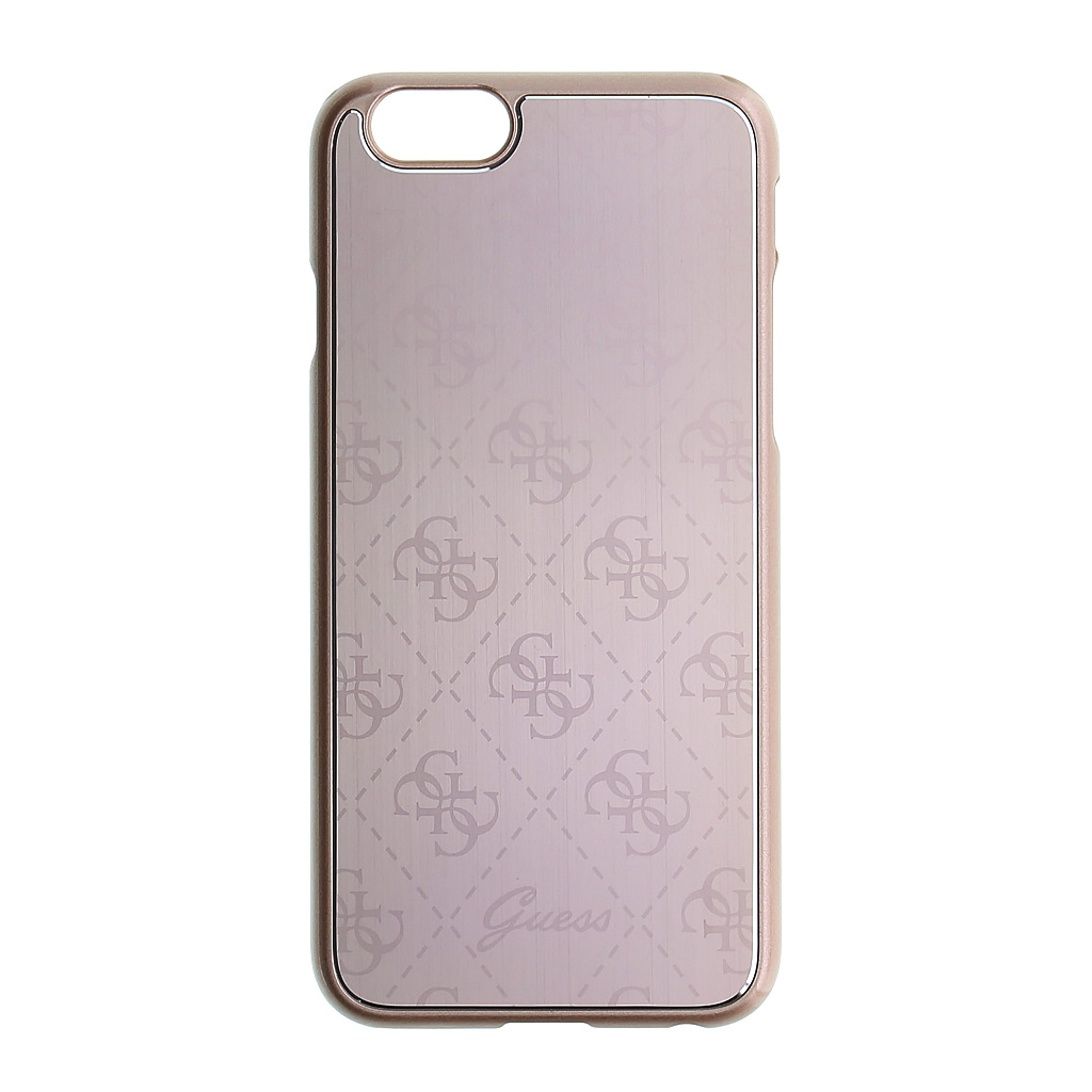 Guess 4G Metallic Hard pouzdro GUHCP6MEPI pro Aple iPhone 6 pink