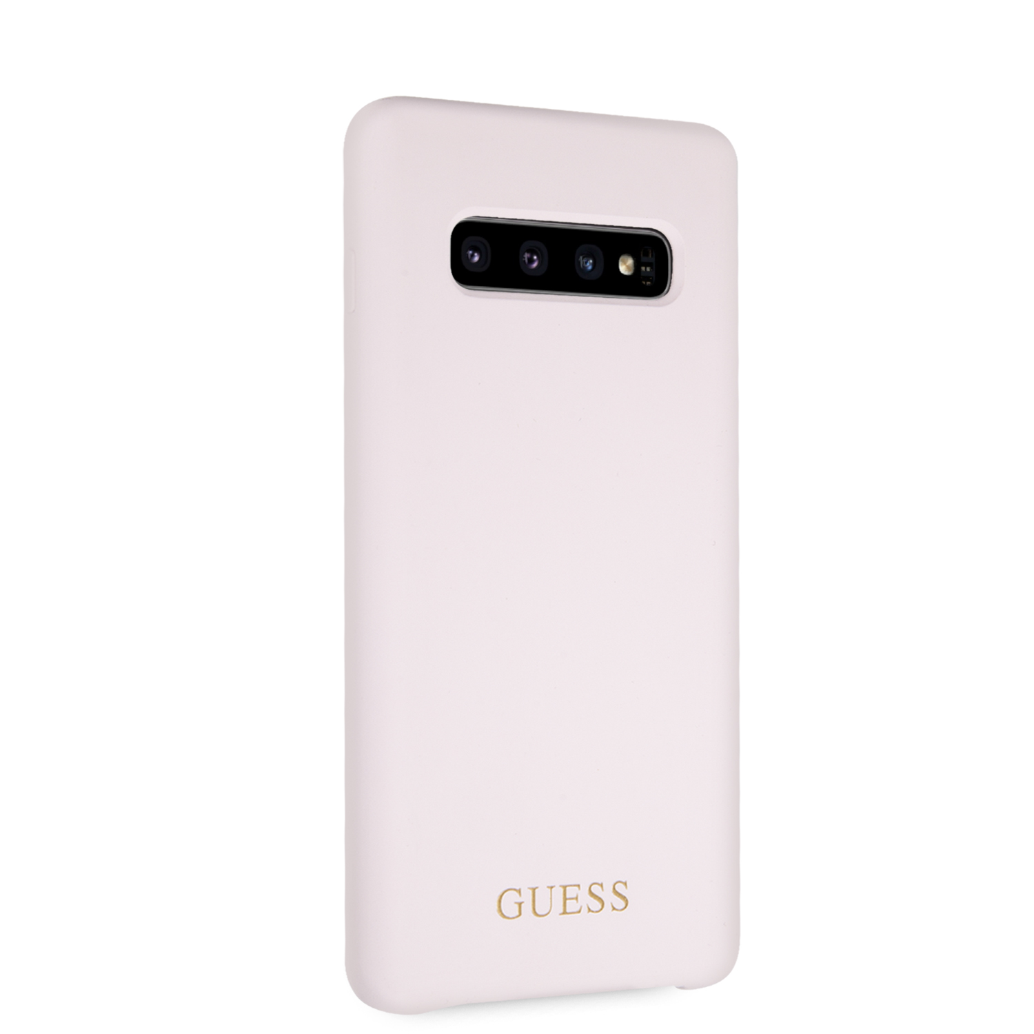 Guess Silikonový kryt GUHCS10LSGLLP pro Samsung Galaxy S10 pink