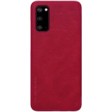 Nillkin Qin flipové pouzdro pro Samsung Galaxy S20 red