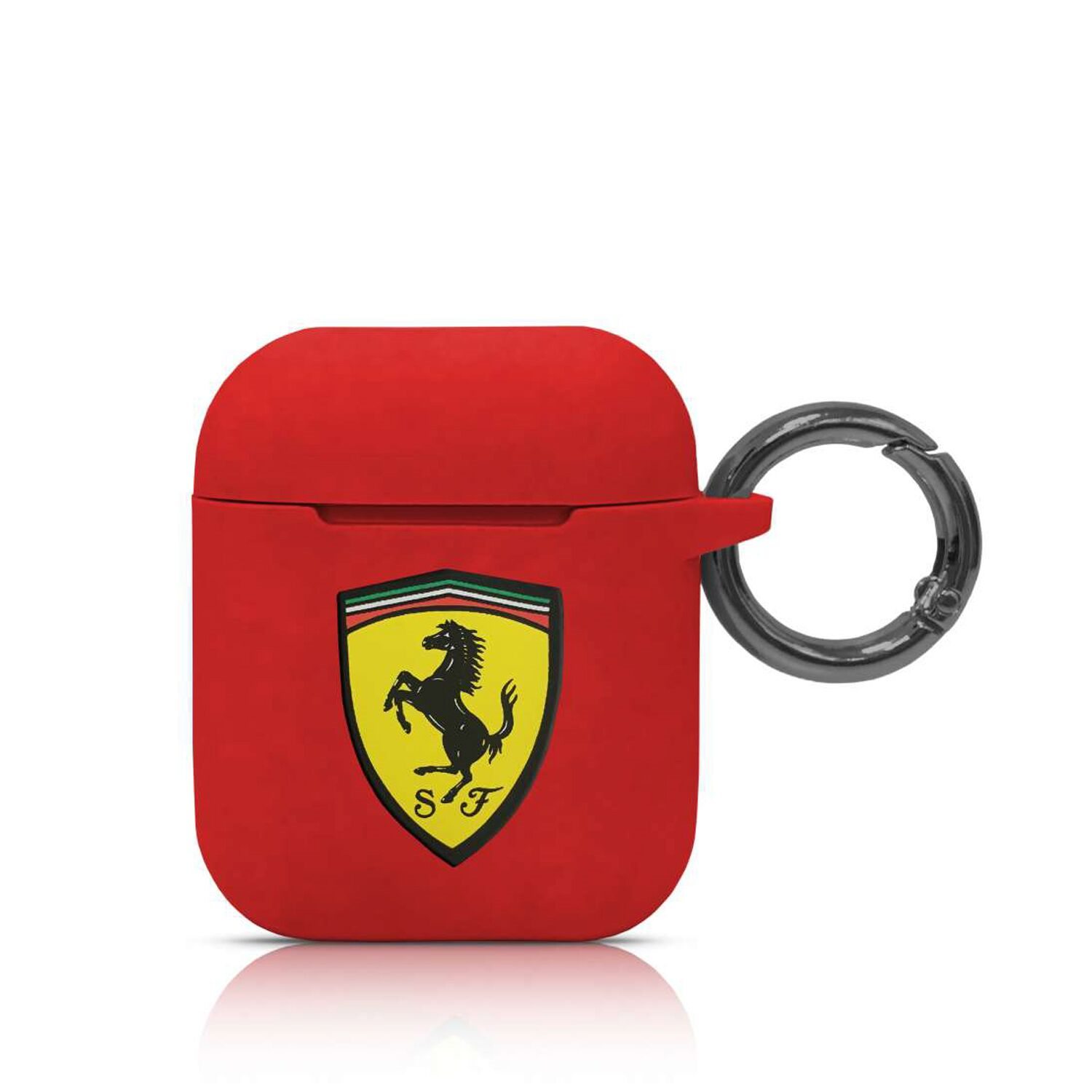 Ferrari Silikonový kryt FESACCSILSHRE pro Airpods red 