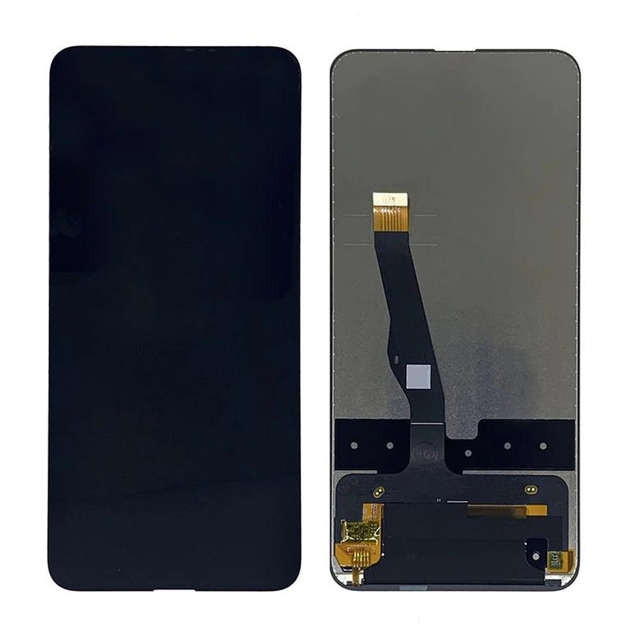 LCD + dotyk + přední kryt pro Honor 9X, black (Service Pack)