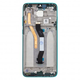 LCD + dotyk + predný kryt pre Xiaomi Redmi Note 8 Pro, green