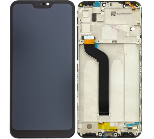 LCD + dotyk + rámček pre Xiaomi Mi A2 Lite, black