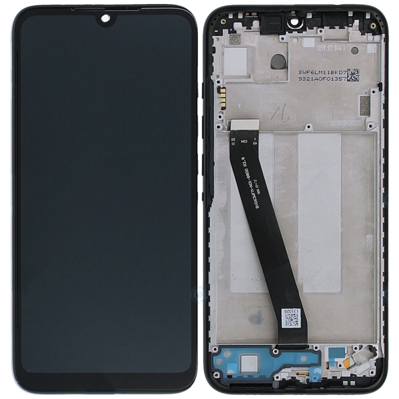 LCD + dotyk + rámček pre Xiaomi Redmi 7, black (Service Pack)
