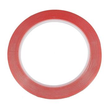 Oboustranná lepící páska 0,3mm, červená