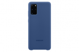Silikonové pouzdro Silicone Cover EF-PG985TNEGEU pro Samsung Galaxy S20 plus, tmavě modrá