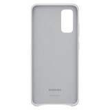Ochranný kryt Leather Cover pro Samsung Galaxy S20 ultra, světle šedá