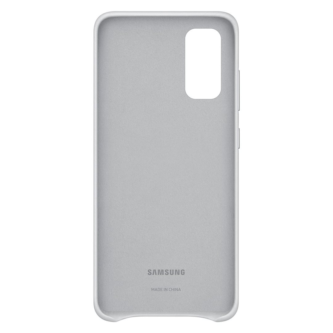 Ochranný kryt Leather Cover pro Samsung Galaxy S20 ultra, světle šedá