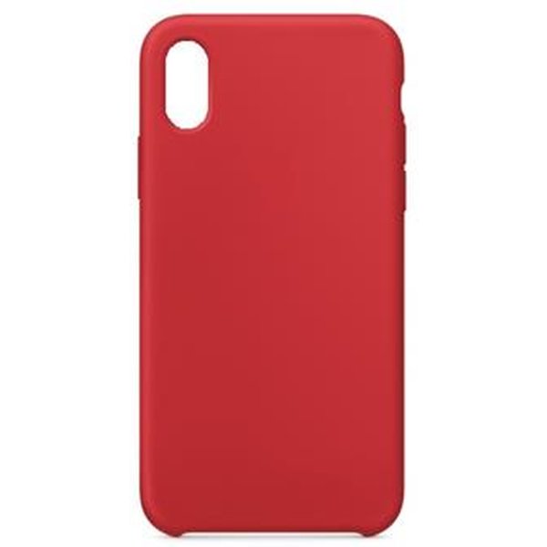 Silikonové pouzdro Swissten Liquid pro Apple iPhone 6/6S, červená