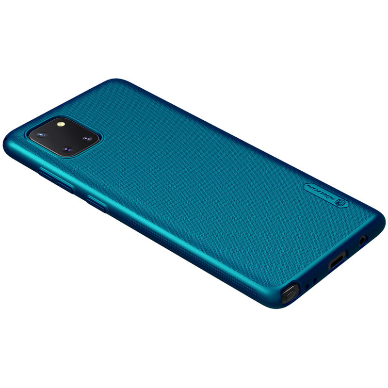 Nillkin Super Frosted Zadní Kryt pro Samsung Galaxy Note 10 Lite Peacock Blue