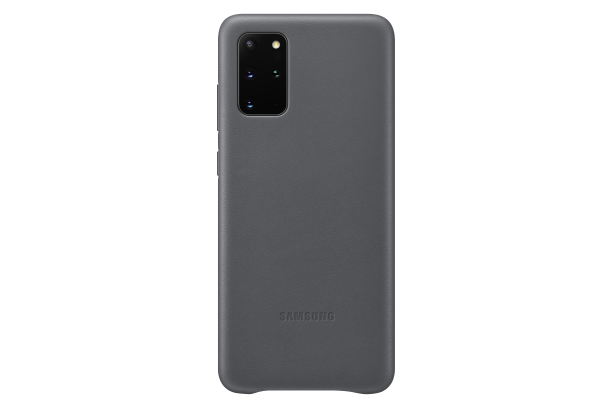 Ochranný kryt Leather Cover pro Samsung Galaxy S20 plus, šedá