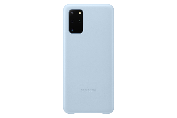 Ochranný kryt Leather Cover pro Samsung Galaxy S20 plus, modrá