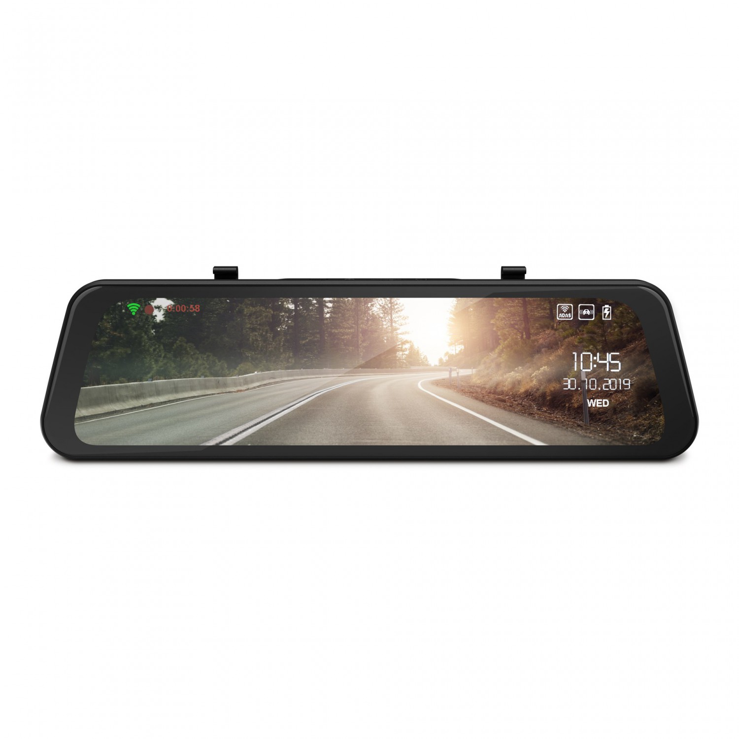 Chytré zpětné zrcátko LAMAX S9 Dual s externí kamerou