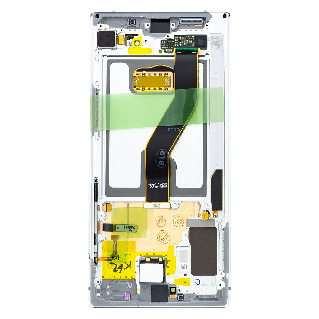 LCD + dotyková doska pre Samsung Galaxy Note 10+, white (Service Pack)