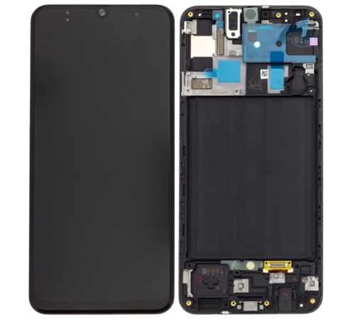 LCD + dotyková doska pre Samsung Galaxy A71, black
