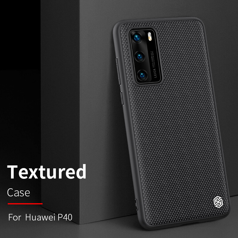 Puzdro Nillkin Textured Hard Case pre Huawei P40, čierna