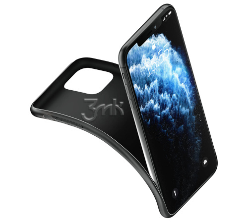 Ochranný kryt 3mk Matt Case pro Apple iPhone X, XS, černá
