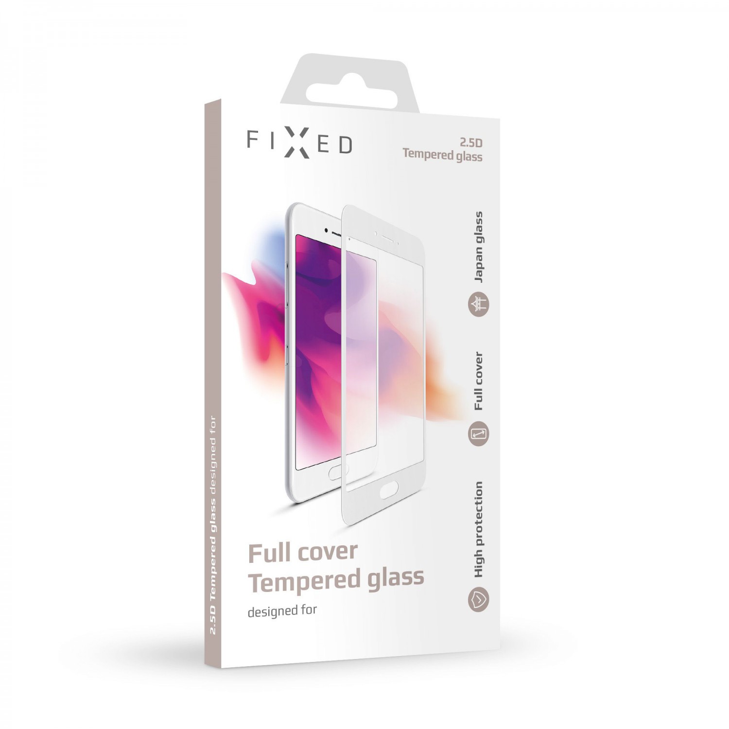 Ochranné tvrdené sklo FIXED Full-Cover pre Huawei Nova 3, biela