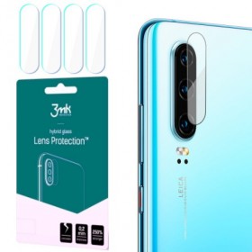 Hybridné sklo 3mk Lens ochrana kamery pre Huawei P30, 4ks