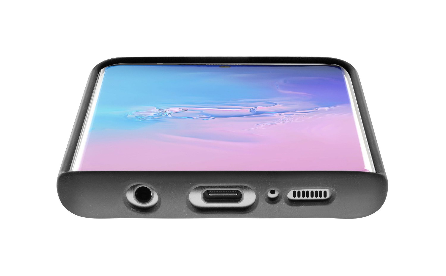 Ochranný silikonový kryt Cellularline Sensation pro Samsung Galaxy S20 Ultra, černý